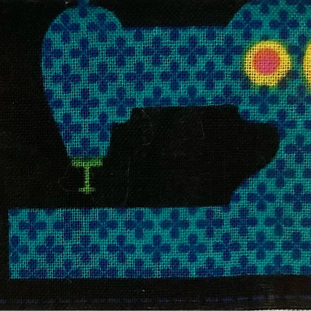 ⭐️ Loops & Threads Multicolored 100% Cotton Sewing Pattern Fabric
